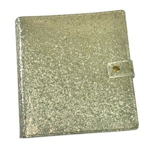 HEIDI SWAPP Glitter Gold Vertical Daily Planner 8x6